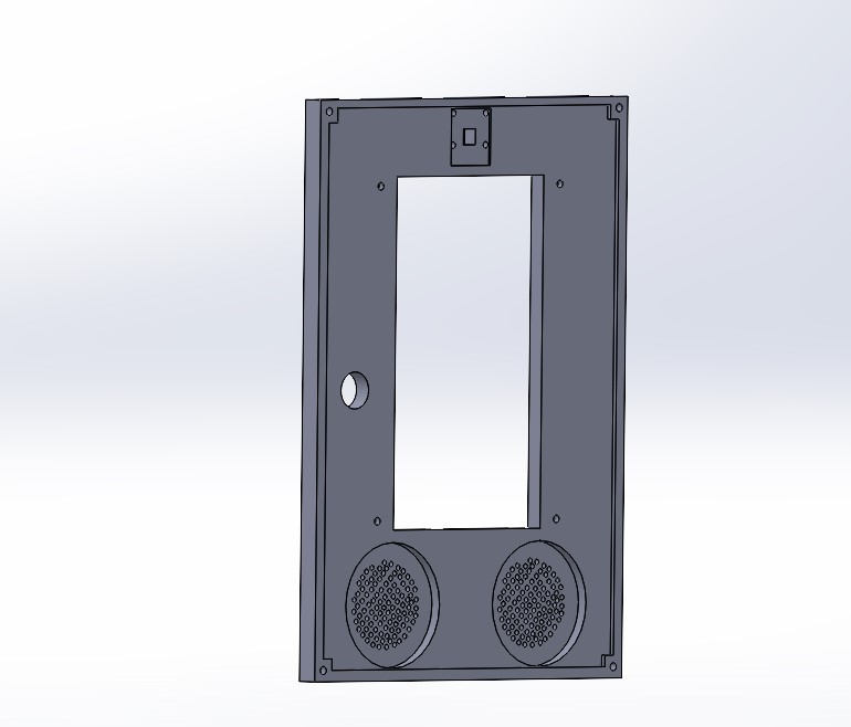 Smart Attendance original front panel view